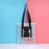 Bolsas Transparentes Tejidas de PP con Logo Impreso, Impresión de Color Personalizada, Bolsas de Compras, Bolsas de Piel de Serpiente, Producción al por Mayor, Almacenamiento en Bolsa de Compras, Impermeable