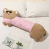 Brinquedo de pelúcia longo de desenho animado, travesseiro de dormir, brinquedo de pelúcia para crianças, boneca para abraçar as pernas de quem dorme de lado, presente de almofada para namorada
