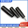 Manípulo rotativo de baquelite preto M5-M12 haste perfuradora acessórios para máquinas-ferramenta industrial longo ondulado manípulo rotativo de baquelite