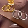 Pendientes Cuadrados Geométricos Irregulares Europeos y Americanos Pendientes de Diseño Único de Nicho Pendientes Versátiles Exquisitos de Estilo Genial para Mujeres