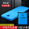 Capa de cama descartável para salões de beleza, espessa com furos, adequada para macas de massagem e camas de beleza, com bordas elásticas