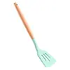 Suministros de cocina para el hogar Espátula de silicona de haya resistente a altas temperaturas espátula de cocina para freír bistec sartén antiadherente espátula especial para cocinar