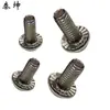 Parafuso de cabeça redonda com soquete sextavado antiderrapante com interlace parafuso antivibração fixadores para equipamentos esportivos acessórios de ferragens para móveis