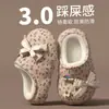 Chinelos de algodão de inverno tudo incluído, à prova d'água e antiderrapantes para meninas, adequados para uso interno e externo, proporcionando calor e com um design fofo, perfeitos para uso doméstico e como chinelos internos infantis.