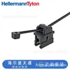 HellermannTyton Lámina de Tarjeta Metal Desplegable Sujetacables Fijo 156-01332/t50REC10SD-SET
