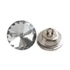 Botones de Tirador para Cama y Sofá de Estilo Sencillo al por Mayor, Botones de Cristal de Girasol Electrochapado, Botones Decorativos para Tapicería, en Stock