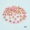 Mini Margarida Fofa de Simulação Flor Crisântemo Pequeno de 2cm Guirlanda Artesanal DIY Acessórios para Chapéu Criativos Fabricação de Caixa de Doces