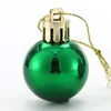 Bolas Soltas, Bolas de Natal, Enfeites para Árvore de Natal, Bolas Pequenas, Bolas Grandes Foscas, Bolas Brilhantes, Pingentes de Ano Novo, Plástico Galvanizado para Dia de Ano Novo