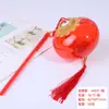 Nuevo Farol Rojo Grande Satchel 2025 Día de Año Nuevo Decoración Festiva Farol de Proyección Luminoso de Cristal Led Puesto Callejero