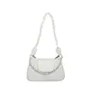Linda bolsa de axila tipo macarrón, bolso cuadrado pequeño moderno y versátil, bolso cruzado casual con estampado de estrellas, elegante bolso de hombro