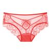 Ropa interior sexy de encaje floral con borlas para mujer, ultradelgada, sin costuras, transpirable, cómoda, jacquard hueco, para mujer, comercio exterior