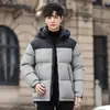 Llegada Nueva 2025 Chaqueta de Plumas Hombre Original Alta Calidad 90% Plumón de Pato Blanco Abrigo Corto Masculino Cálido Venta al por Mayor