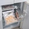 Bolsa Aluminizada de Grado Alimenticio para Congelador Bolsa de Conservación de Alimentos Refrigerados en Refrigerador Cremallera Escribible Bolsa Sello de Alimentos