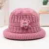 Chapéu de inverno para mulheres de meia-idade e idosas, quente e resistente ao frio, com forro de fleece e espessado, chapéu de algodão