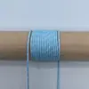 Em estoque corda de poliéster 2mm com núcleo torcido, corda de guarda-chuva mesclada, puxador de bolsa, tecelagem manual, corda para pendurar DIY, decoração de cauda de puxar à prova de vento, pingente de gota