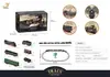 Paquete en Inglés Transfronterizo Set de Vías de Tren de Vapor Retro Tren Eléctrico Simulado Juguetes para Niños de Amazon