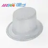 Sombrero de fiesta de alto brillo con polvo de oro fluorescente de PVC multicolor transfronterizo sombrero de polvo de oro actuación de escenario de mascarada personalizado