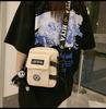 Bolso de Hombro Unisex de Nylon para Hombre 2022 Estilo Coreano Casual Bolso Cruzado de Hombro Bolso de Moda Ins para Mujer Versátil y Ligero