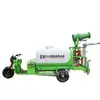 Caminhão Pulverizador Nebulizador Elétrico de Três Rodas, Pequeno Veículo Ecológico para Supressão de Poeira para Canteiros de Obras, Veículo Multifuncional de Nova Energia para Controle de Poeira