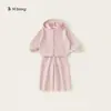 Coleção de Roupas para MeninasConjunto de Duas Peças para Bebês Meninas, Roupa Infantil, Calça Jeans Longa, Roupa de Outono, Roupa Infantil