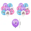 Set de Decoración de Fiesta de Cumpleaños para Niñas de Demon Slayer en Stock Banderines de Cumpleaños, Globos, Adornos para Pastel, Decoraciones Colgantes Espirales