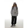 OUSWE Moda Americana Marca de Moda Estilo Japonês cityboy Camisa Listrada Masculina e Feminina Solta Casual Moda Japonesa Camisa de Manga Longa RC28