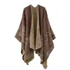 Xale Etnia Yunnan Estilo Outono/Inverno Xizang Yunnan Imitação Caxemira Manto Capa Jacquard Xale para Aquecimento