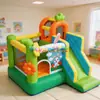 Castillo inflable para niños, cama elástica pequeña, tobogán de agua, cama elástica inflable para interiores y exteriores, parque de atracciones, castillo travieso
