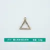 Al por mayor Versión Coreana Creativo Patrón de Trébol de Cuatro Hojas Incrustado con Diamante Aleación Collar Pulsera Colgante Joyería Accesorios DIY
