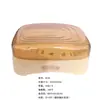 Jabonera jabonera de plástico con tapa drenaje jabonera en forma de huevo baño baño hogar productos para el hogar