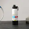 Suministro Exclusivo Transfronterizo de Botellas de Agua Deportivas de Acero Inoxidable 304, Tazas Térmicas de Gran Capacidad, Vasos de Vacío Portátiles para Exteriores con Correas de Transporte