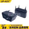Obdii Car Diagnostic Interface Docking Masculino J1962 Conector de Interface de Dados de Carro Placa de 3 Camadas Plugue