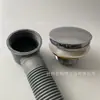 Drenaje de Lavabo Completo de Cobre para Tina Drenaje de Baño Operado con el Pie Drenaje de Cubo de Madera Tubería de Drenaje Juego Completo de Accesorios