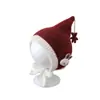 Gorros de otoño e invierno para bebés y niños pequeños, gorros de elfo puntiagudos súper lindos para niños y niñas, gorros de punto, gorros de Navidad