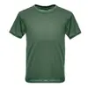 Conjunto de camisetas de uniforme camuflado para atacado para homens e mulheres, uniforme de treinamento militar para estudantes universitários, blusa de manga curta de verão, camiseta de treinamento de secagem rápida para atividades ao ar livre