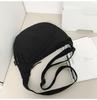 Bolsa de Ombro Transversal Grande Capacidade Estilo Japonês Ins Artística Feminina Nova Bolsa Tote Versátil Estilo Coreano Bolsa de Axila Formato Dumpling