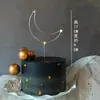 Decoración de Pastel de Cumpleaños de Celebridad de Internet Corona Adornos Tiara de Perlas de Reina para Niños Accesorios de Sombrerería para Adultos