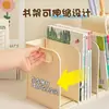 Caja de Almacenamiento de Libros de Escritorio Soporte para Libros Estantería Papelería de Escritorio Portalápices Mesa de Estudio para Niñas Estante de Almacenamiento para Estudiantes