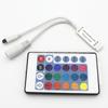 Mini Controlador 12V Tira de Luz Rgb Colorida 3528 5050 Módulo Ir Infrarrojo 24 Teclas Control Remoto 24 Teclas