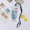 Bolsa Impermeable para Teléfono Rafting al Aire Libre Natación Bolsa de Almacenamiento Impermeable a Prueba de Golpes Funda Transparente Engrosada para Teléfono