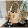 Bolsos Retro Transfronterizos, Bolsos Coreanos Sencillos de Nicho, Bolsos Cruzados, Bolsos Tipo Cubo para Mujer, Bolsos de Hombro Versátiles