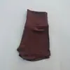 Verão Cor Sólida Sexy Mulheres Ultra Curto Calças De Três Pontos Yoga Fitness Shorts Esportivos Alta Elasticidade Anti-corrida Luz Respirável Calças De Segurança