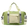 Bolsa de viagem funcional, multicolorida, de grande capacidade, à prova d'água, transversal, adequada para viagens curtas, academia e viagens de negócios, para guardar bagagem.