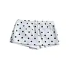 Pantalones Falda Mini Casual Sexy de Nuevo Estilo con Cremallera Lateral Bidireccional con Estampado de Lunares/Cuadros Blanco y Negro