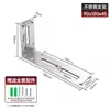 Soporte invisible para colgar en la pared soporte engrosado Estante de pared estante de escritorio colgante colgante soporte triangular