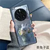 Conejo de Té es Adecuado para Funda de Teléfono Huawei Mate60 Pro, Modelo Nuevo Mate40, Funda de Pareja Mate70 Pro, Q80 Pro+