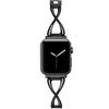 Aplicável ao Apple Watch iwatch7 Xiaoxiang Style X Metal Aço Inoxidável Diamante Niche Strap 2 ~ 6SE Geral