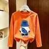 Camiseta Base Casual Fina para Niños, Camiseta de Manga Larga de Otoño para Niños, Nuevo Estilo Primavera y Otoño 2026, Top de Algodón Puro para Niños Mayores