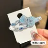 Novo Exclusivo Presilha de Cabelo Gato com Laço e Strass, Estilo Doce Feminino para Franja Lateral, Acessório de Cabelo Versátil para Mulheres