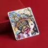 Lienzo Thangka Dorado Pintado a Mano Personalizado Wuye Zakiram Thangka Thangka de Tara Verde Mahakala Lienzo Especial
